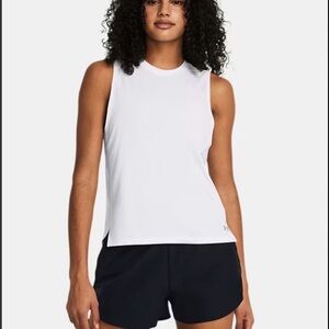 NWOT Under Armour Rush Women's White Tank Top